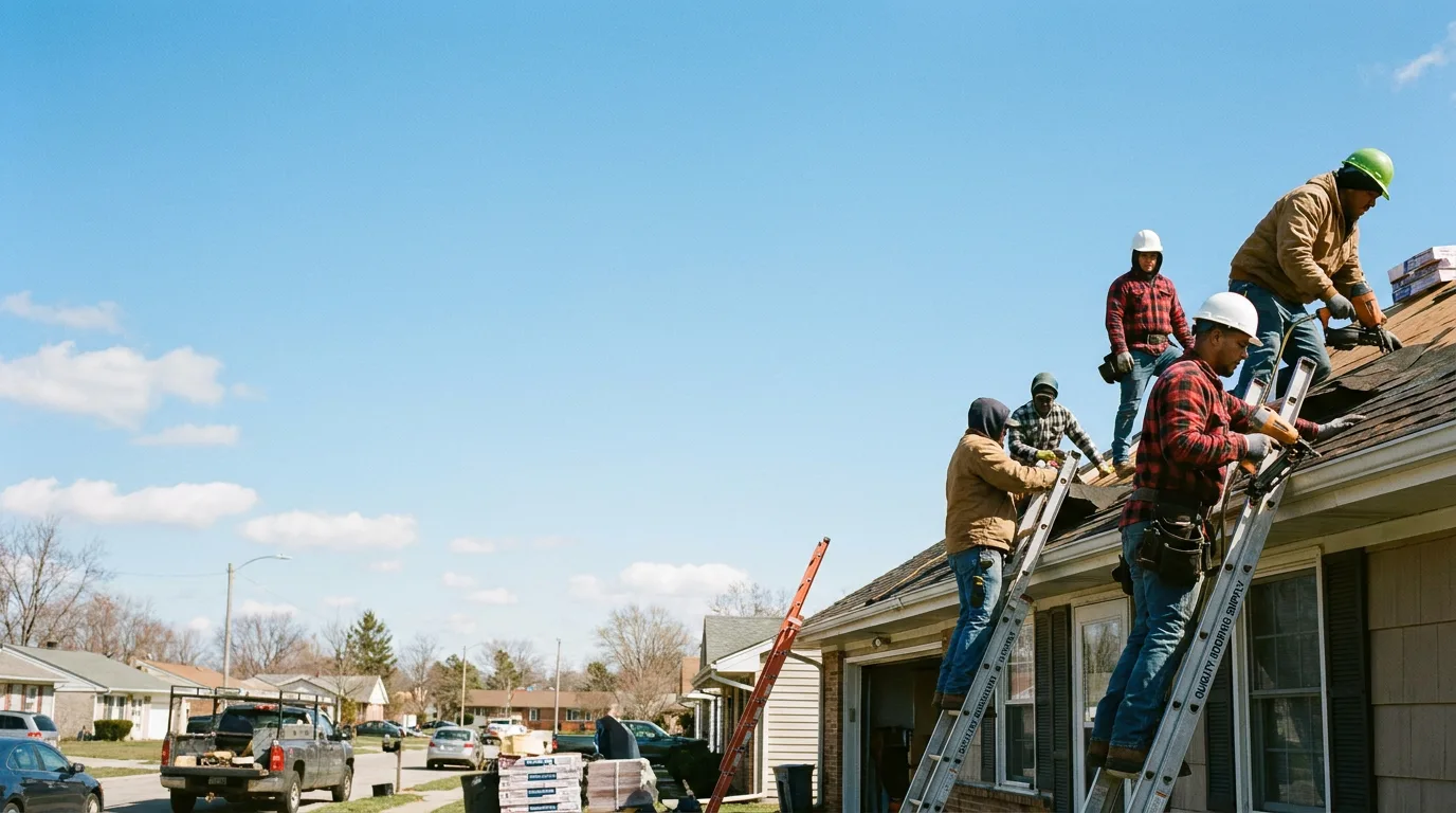 Roofing in Mcmechen, WV near me